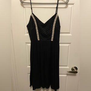 Maurices black spaghetti strap dress
